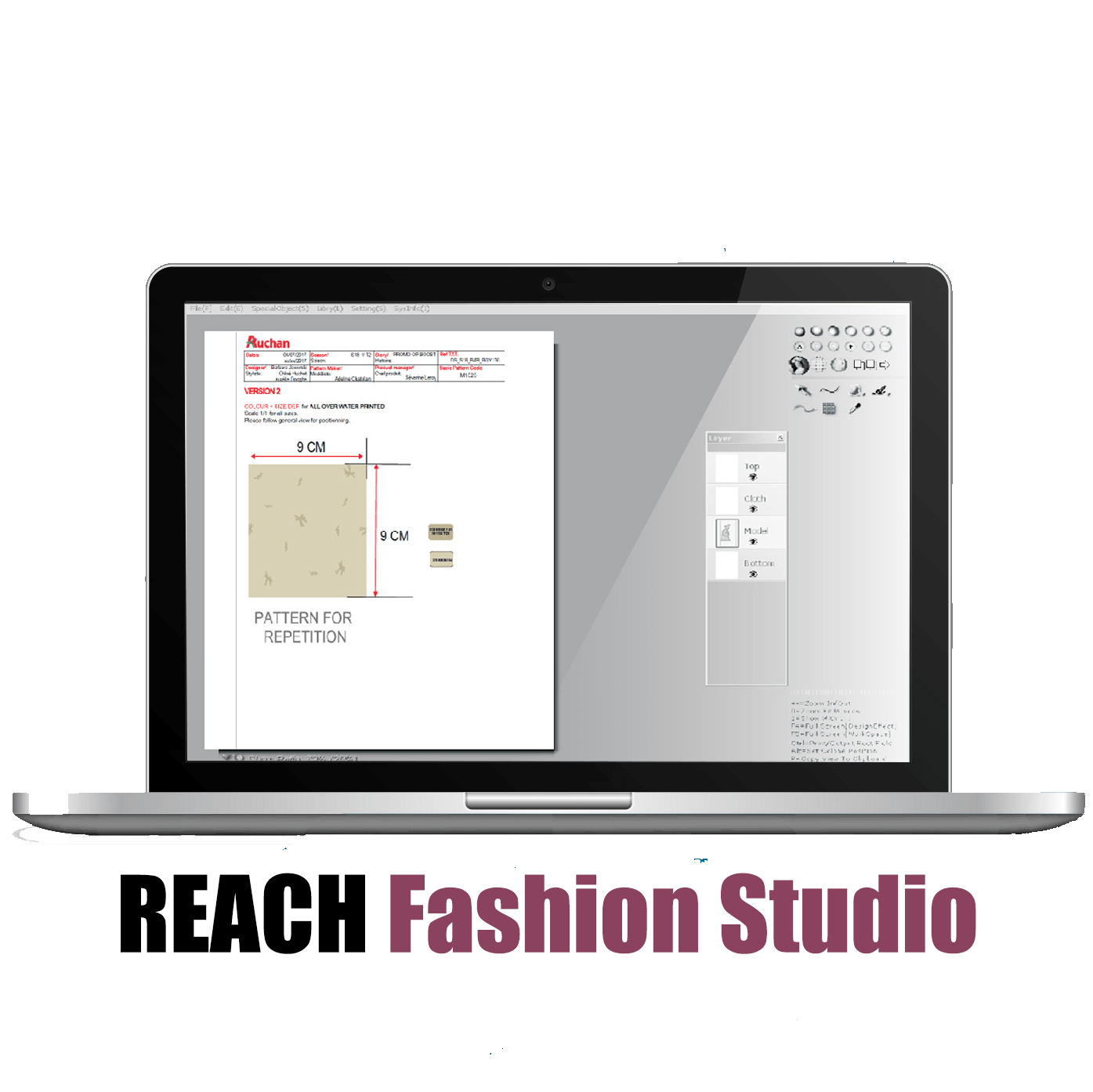 fashion techpack software